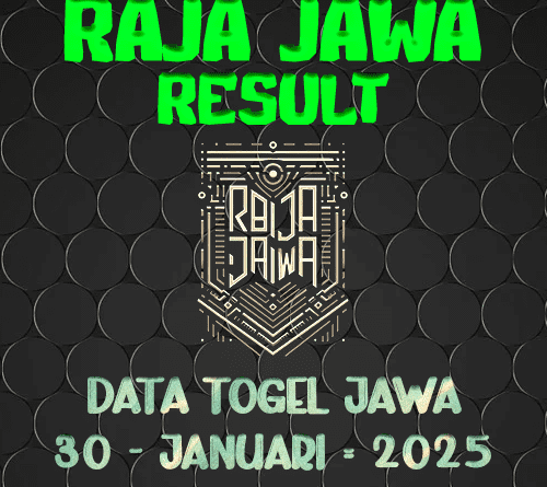 Data Result Togel Jawa 30 Januari 2025 Dari Raja Jawa