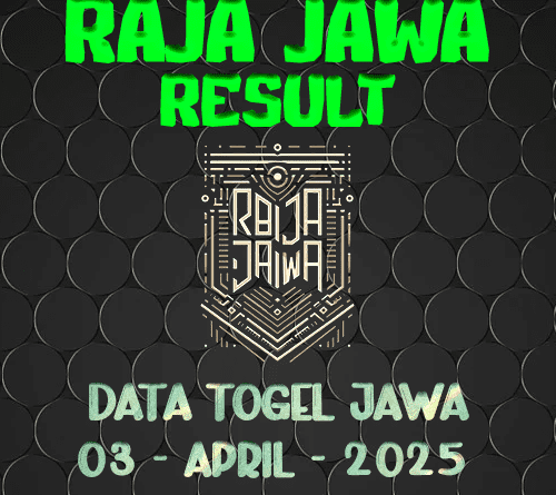 Data Result Togel Jawa 3 April 2025 Dari Raja Jawa