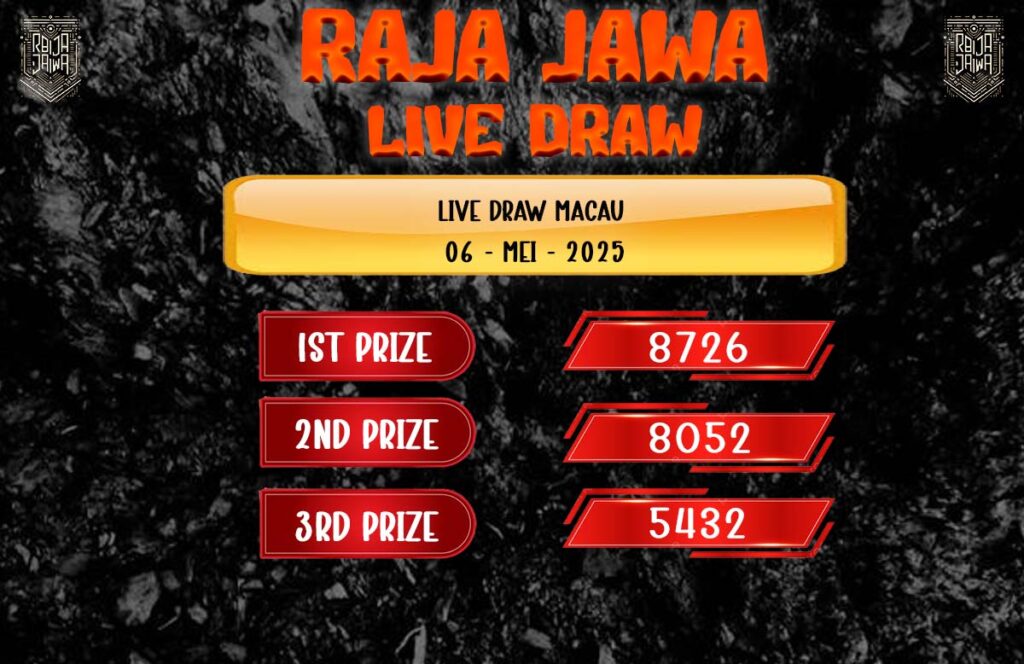 Live Draw Togel Macau 06 Mei 2025 Dari Raja Jawa